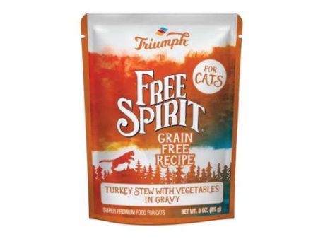 Triumph Free Spirit Grain Free Turkey & Vegetable 3 Oz (Case of 2) by Triumph Sunshine Mills Cheap