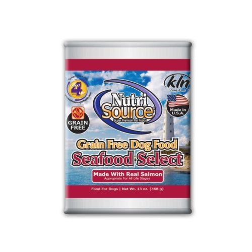 Nutrisource Grain Free Seafood Select Dog Cans 13 Oz (Case fo 12) by Nutrisource Tuffys Fashion