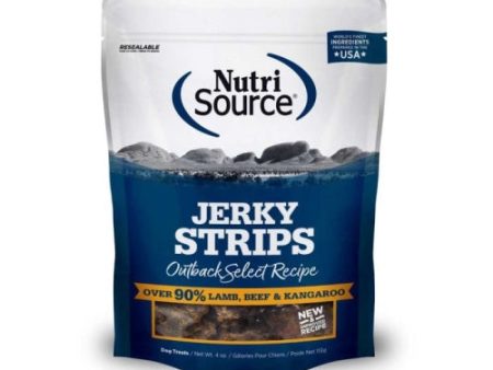 Nutrisource Outback Select Jerky 4 Oz by Nutrisource Tuffys Hot on Sale