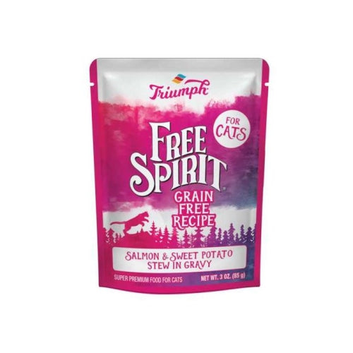 Triumph Free Spirit Grain Free Salmon & Sweet Potato 3 Oz (Case of 2) by Triumph Sunshine Mills For Discount