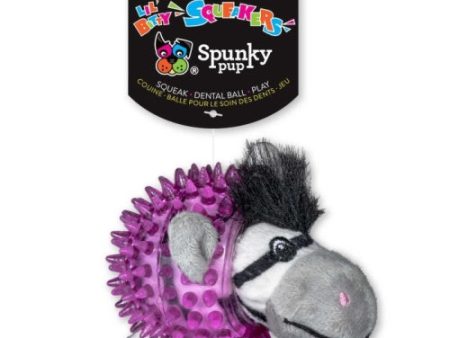 Spunky Pup Lil  Bitty Squeakers Zebra 1 Each by Spunky Pup Cheap