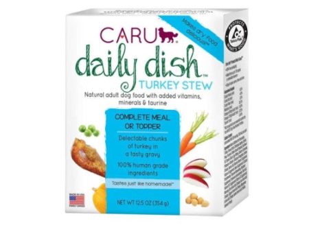 Caru Daily Dish Turkey Stew 12.5 Oz (Case of 12) by Caru Pet Food Online Hot Sale