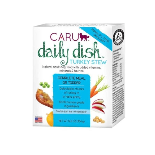 Caru Daily Dish Turkey Stew 12.5 Oz (Case of 12) by Caru Pet Food Online Hot Sale