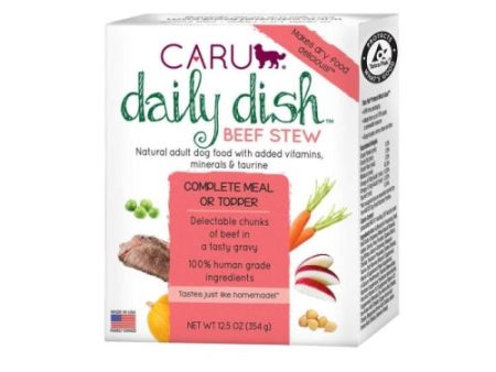 Caru Daily Dish Beef Stew 12.5 Oz (Case of 12) by Caru Pet Food Online Sale