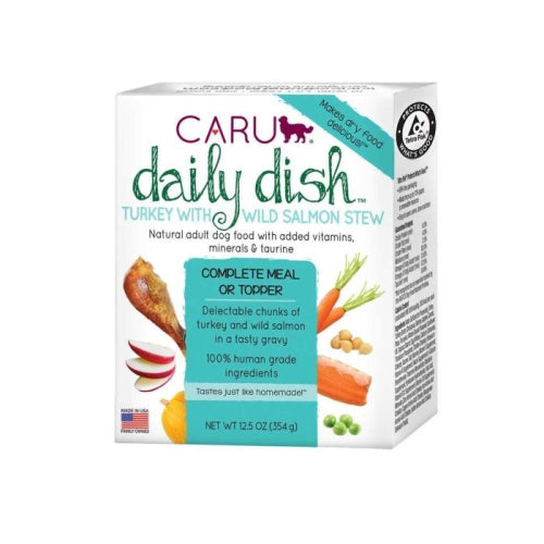 Caru Daily Turkey Salmon 12.5 Oz (Case of 12) by Caru Pet Food on Sale