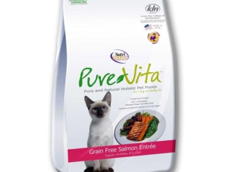 Nutrisource Pure Vita Grain Free Salmon & Peas Entree Cat Food (10 Per Bale) 2.2 Lbs by Nutrisource Tuffys Online Sale