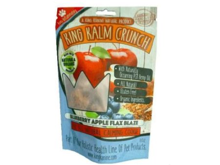 King Kalm Crunch Blueberry 8 Oz by King Kanine Fashion