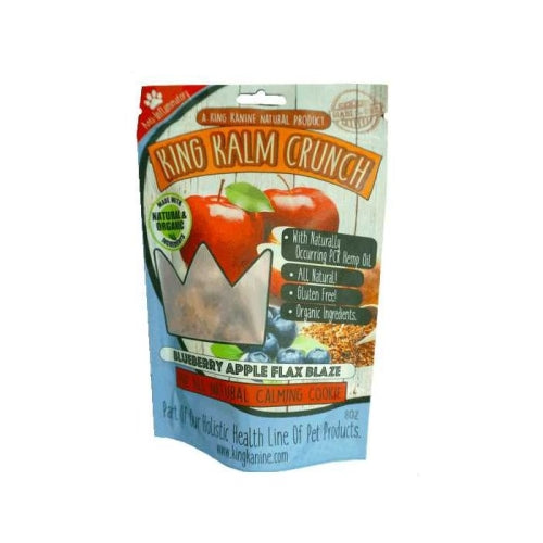 King Kalm Crunch Blueberry 8 Oz by King Kanine Fashion