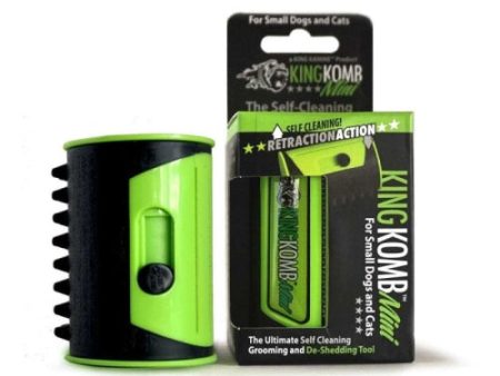 King Komb Green Retraction Action Mini 1 Each by King Kanine Online Hot Sale