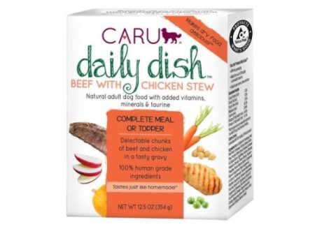 Caru Daily Dish Beef With Chicken Stew 12.5 Oz (Case of 12) by Caru Pet Food For Discount