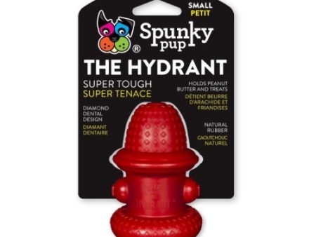 Spunky Pup Natural Rubber Hydrant Small 1 Each by Spunky Pup For Cheap