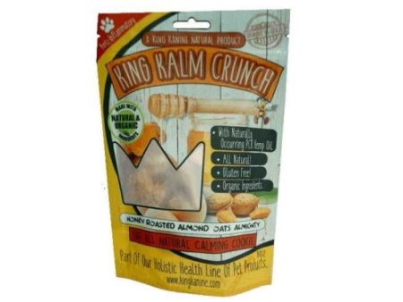 King Kalm Crunch Honey Oat 8 Oz by King Kanine Hot on Sale