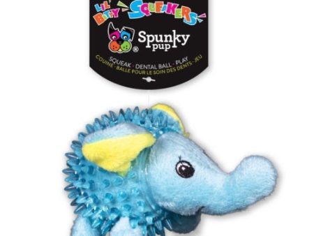 Spunky Pup Lil  Bitty Squeakers Elephant 1 Each by Spunky Pup Discount