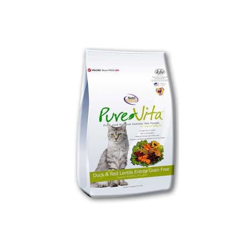 Nutrisource Pure Vita Grain Free Duck & Lentils Cat Food (10 Per Bale) 2.2 Lbs by Nutrisource Tuffys Online Sale