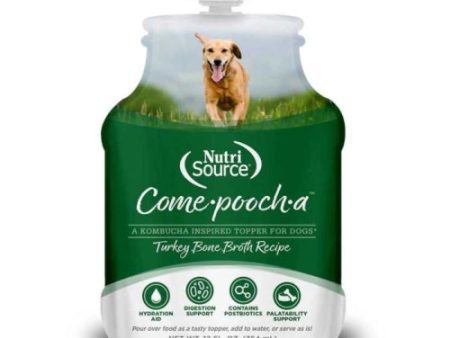 Nutrisource Come-Pooch-A Turkey Broth Recipe 12 Oz (Case of 12) by Nutrisource Tuffys Cheap