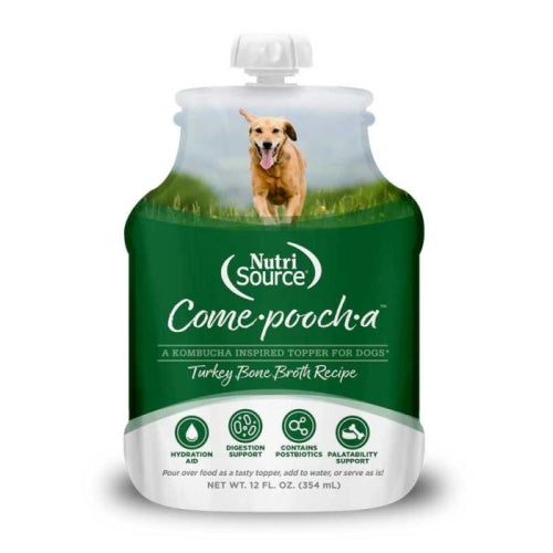 Nutrisource Come-Pooch-A Turkey Broth Recipe 12 Oz (Case of 12) by Nutrisource Tuffys Cheap