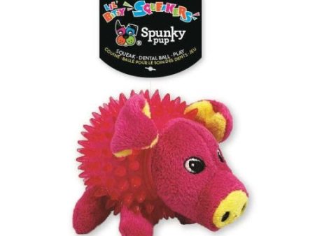 Spunky Pup Lil  Bitty Squeakers Pig 1 Each by Spunky Pup For Cheap