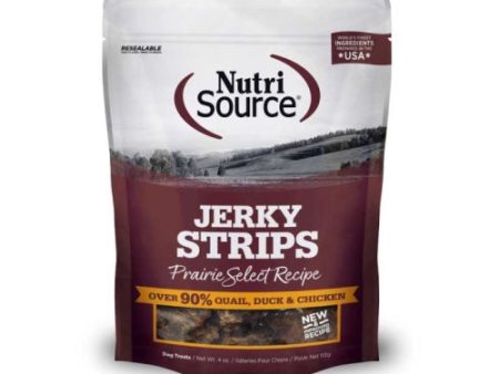 Nutrisource Prairie Select Jerky 4 Oz by Nutrisource Tuffys Online Hot Sale